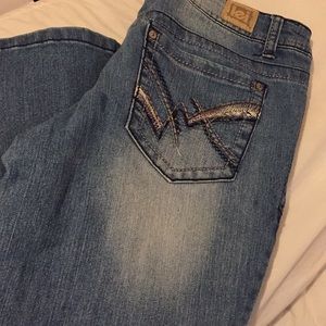 Lei bootcut jeans light washed